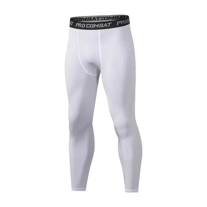 Mens Pants Tights Cool Dry Leggings Sports Athletic Workout Active Shorts