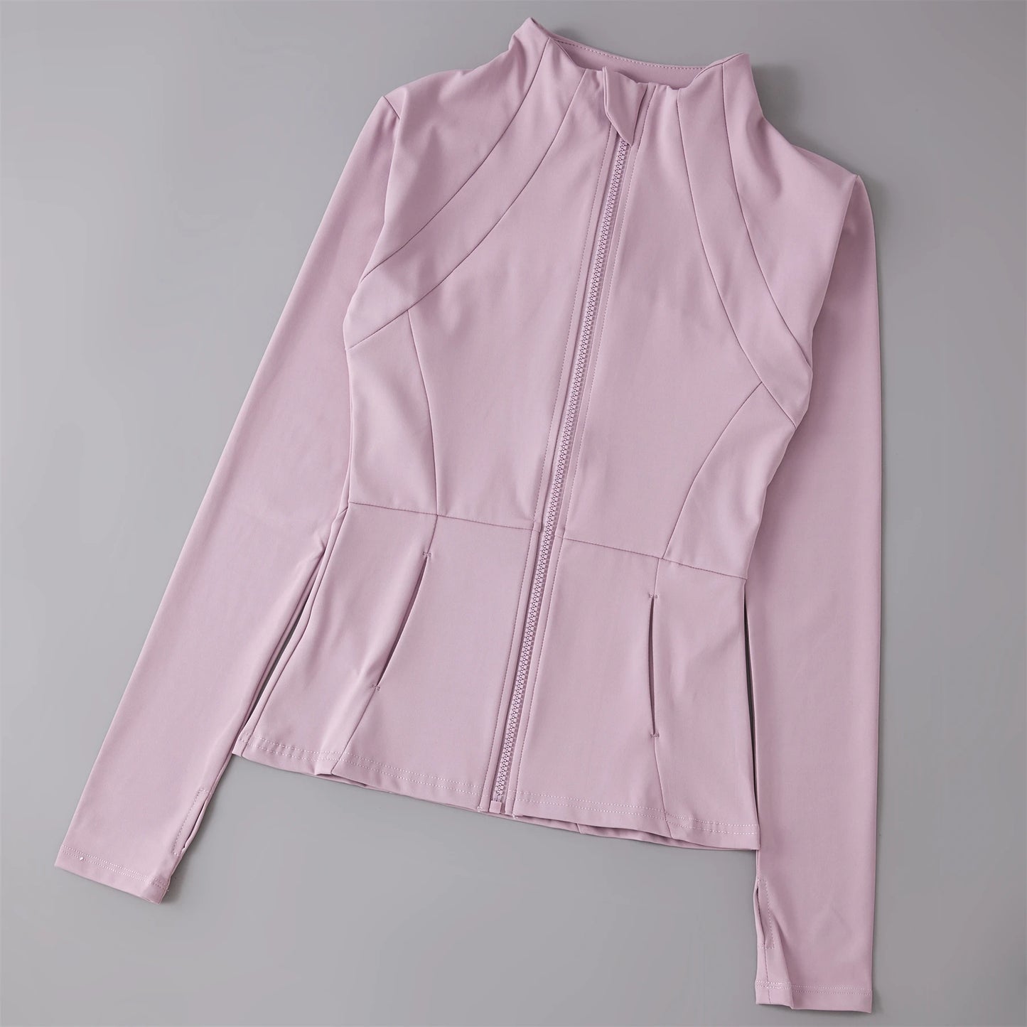 Yoga Clothes Windbreaker Sportswear Woman Running Long Sleeve Sweatshirt