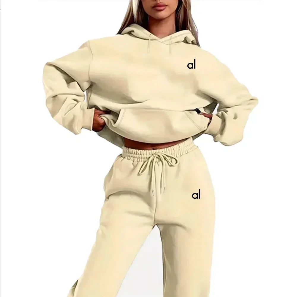 Yoga Women's 2-piece Print Sports Suit Sportswear Jogging