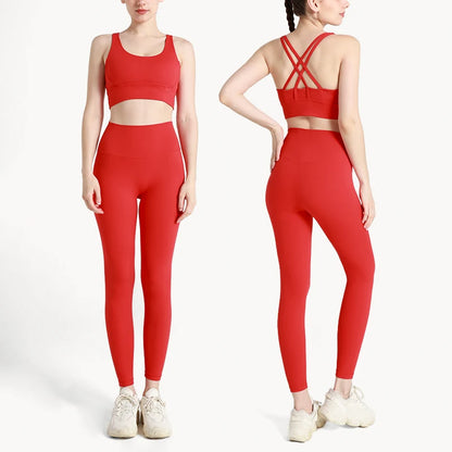 Women's Clothing Sports Bra Leggings Suit