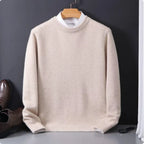 Sweater O-neck Pullovers Men's Loose Bottom Shirt