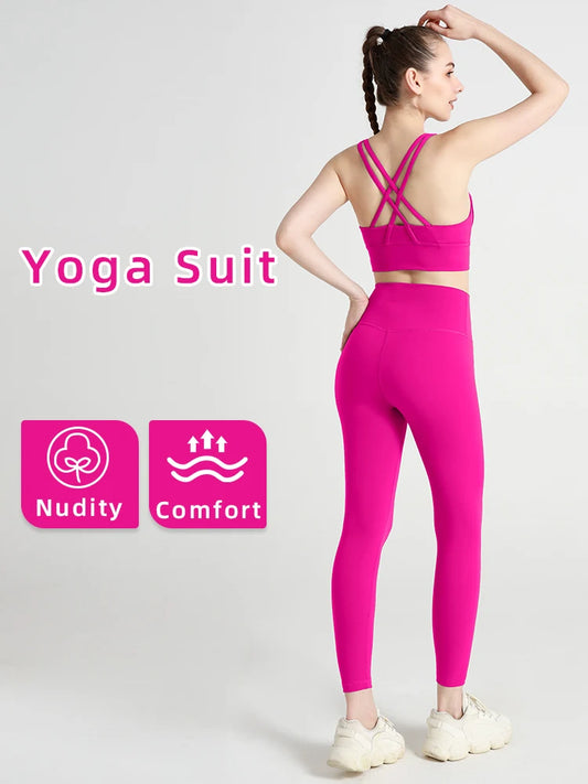 Women's Clothing Sports Bra Leggings Suit