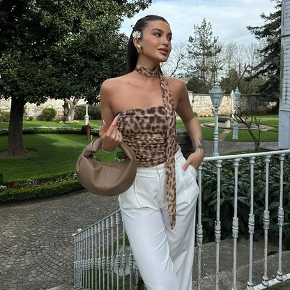 Straight-cut Neckline Summer Casual Girls for Summer Blouse