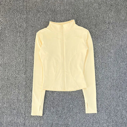 Women Sport Jacket Long Sleeve Shirt