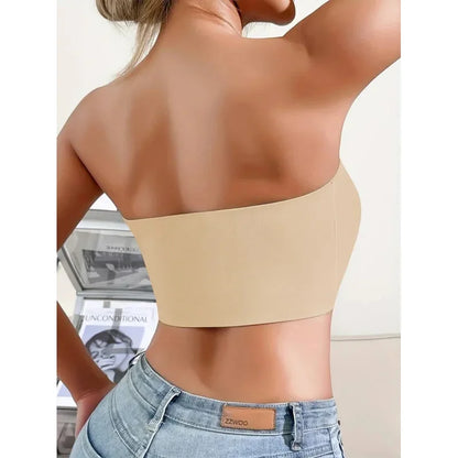 Women's Strapless Front Button Bra