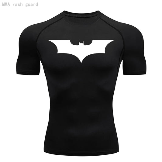 Men Short Running T Shirt Gym Sports Top Quick Dry Clothing