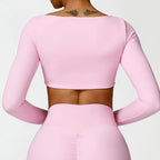 Sports Long sleeved Wear T-shirt Top