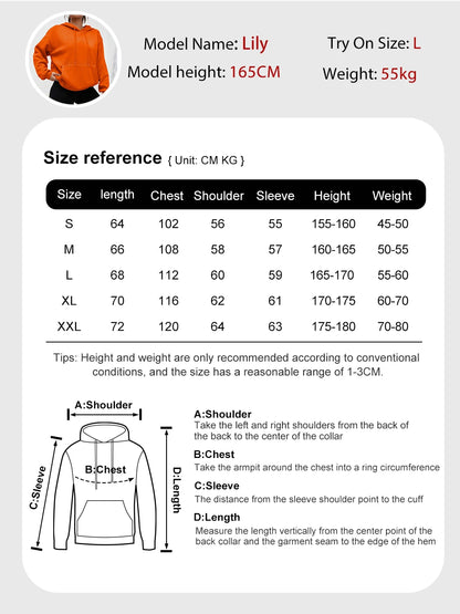 Casual Hoodie For Female Pullovers