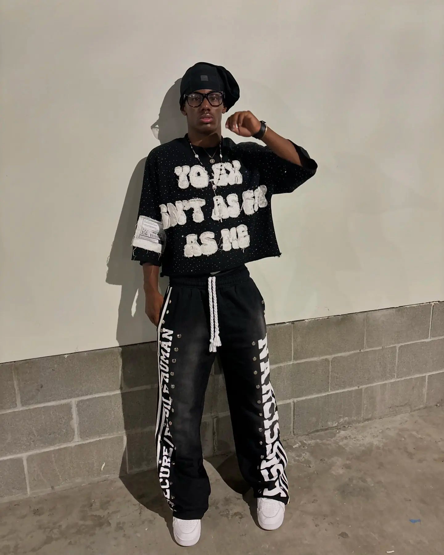 Hip Hop Set Casual Tracksuit Men