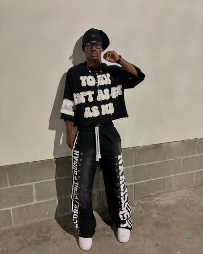 Hip Hop Set Casual Tracksuit Men