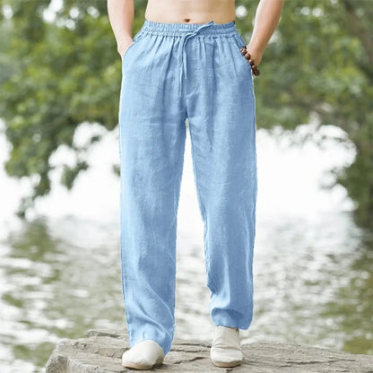 Men's Beach Pants  Streetwear Cotton Sweatpants