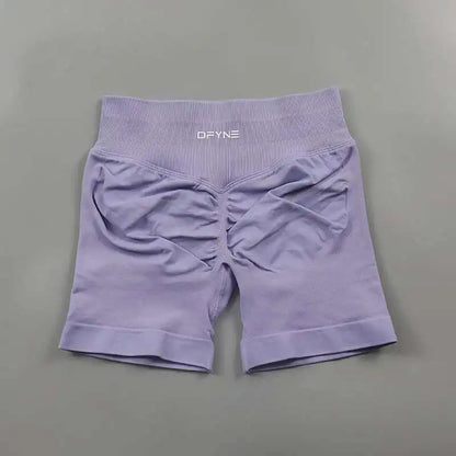 Yoga Seamless Scrunch Bum Workout Gym Booty Stretch Running Shorts