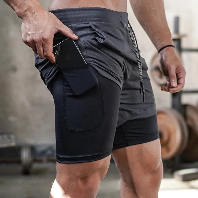 Men Gym Sports Shorts Quick Dry