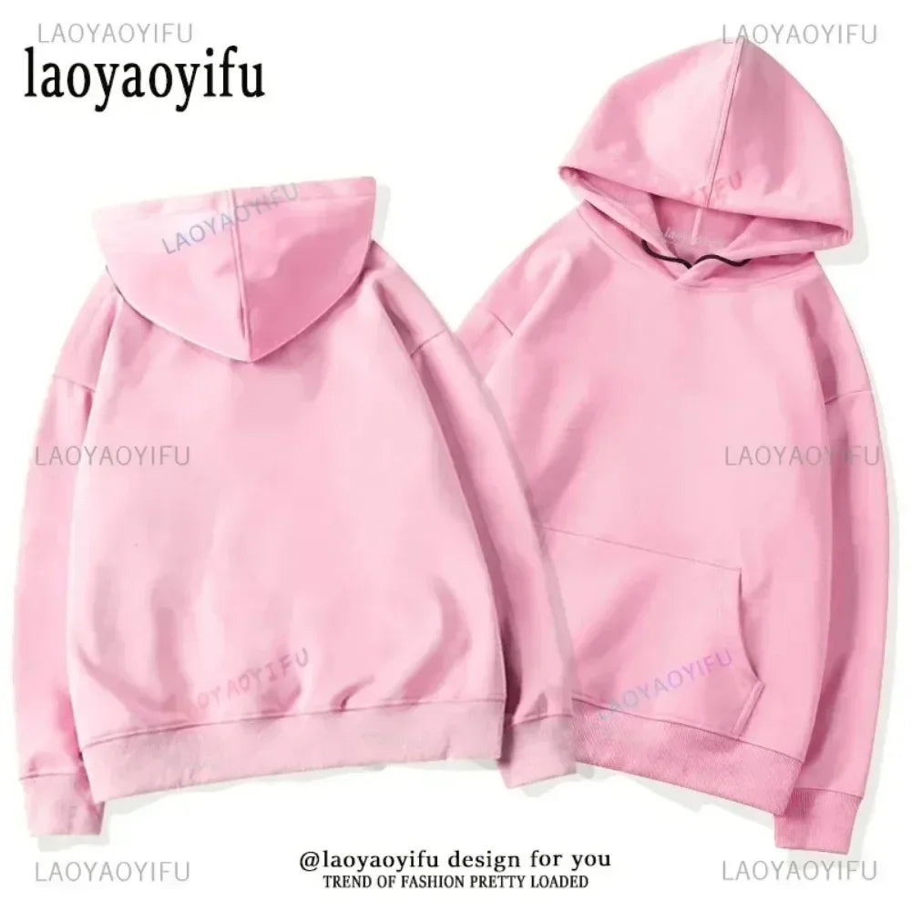 High quality Cotton hoodie women Men Sweatshirt