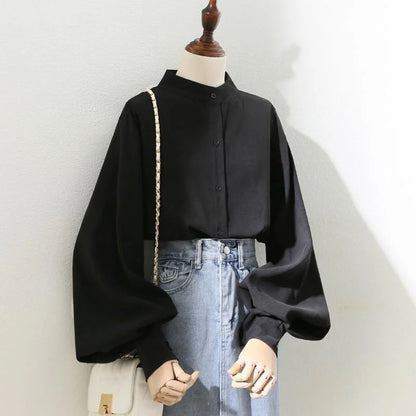 Woman Spring Autumn Style Blouses Shirt Lady Long Sleeve
