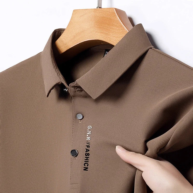 Men's Short Sleeve Solid Color Polo Shirt Top New Arrivals