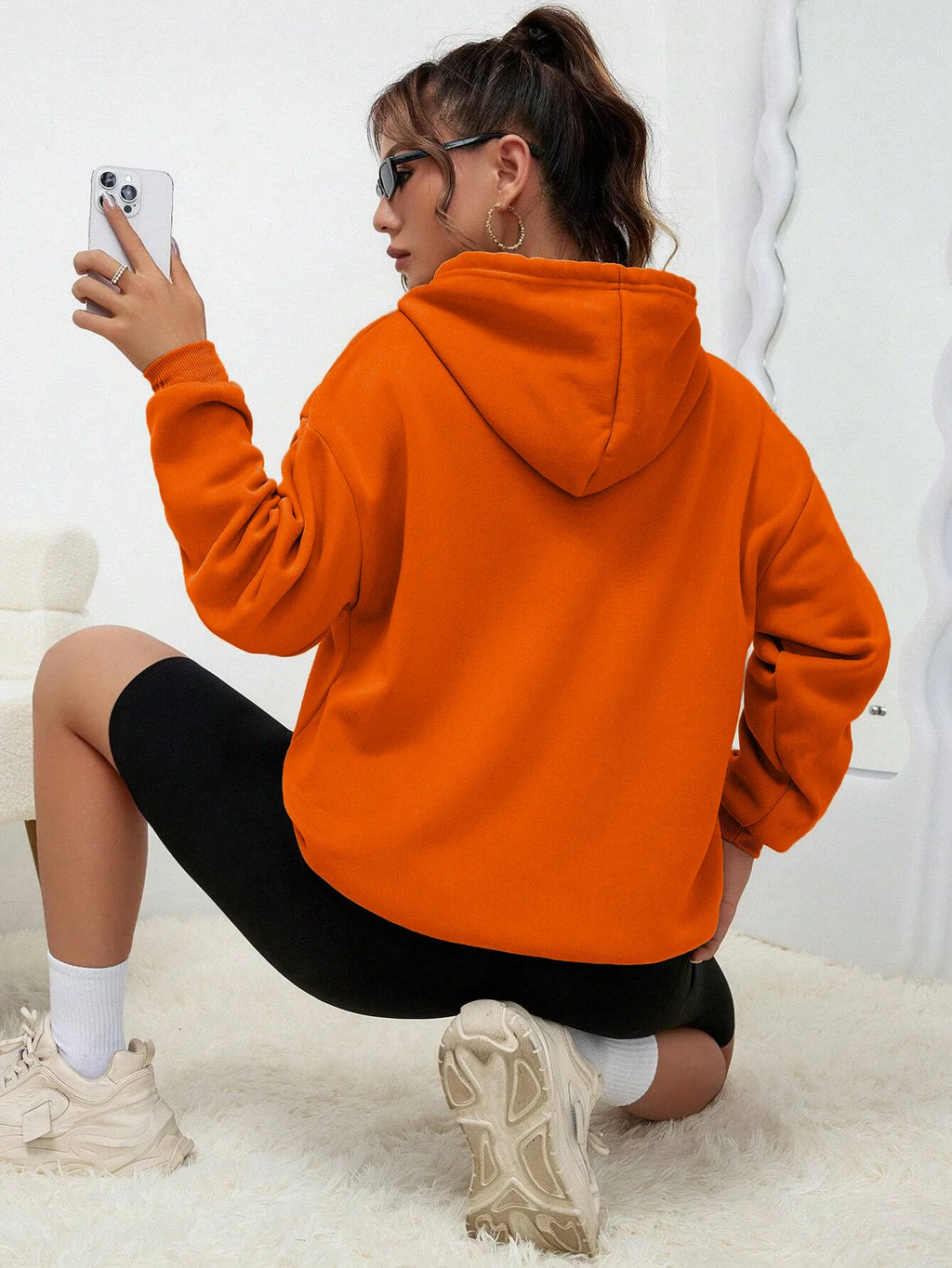 Casual Hoodie For Female Pullovers
