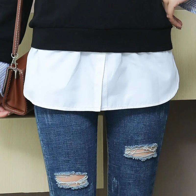 Women Top Lower Sweep Mini Skirt