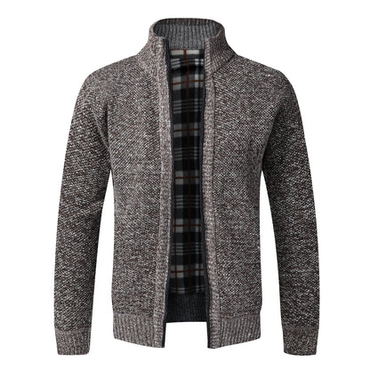 Warm Cardigan Men Fleece Sweaters Jersey