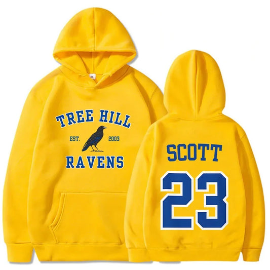 Women Hoodies T with Pocket Keith Scott