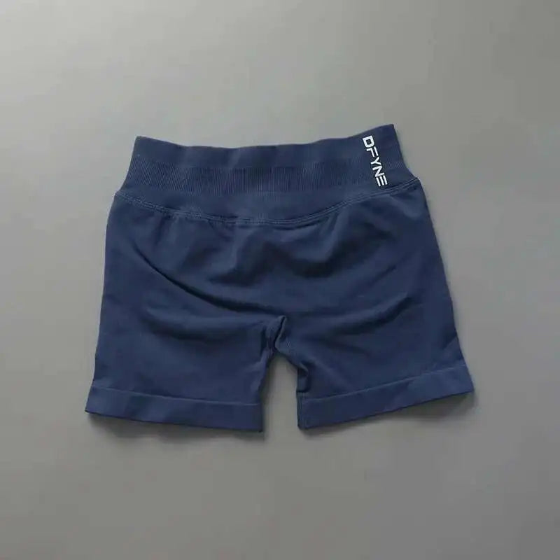 Yoga Seamless Scrunch Bum Workout Gym Booty Stretch Running Shorts