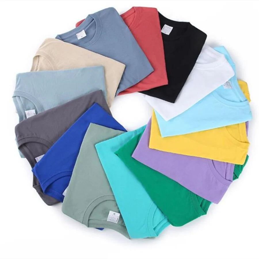100% Cotton T-shirt Men Women Unisex
