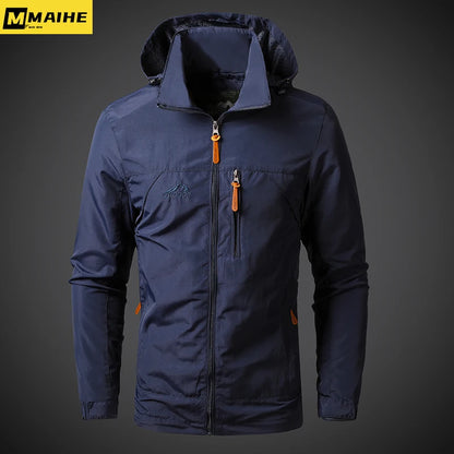 Waterproof Military Hooded Coat Male New Combat Jackets