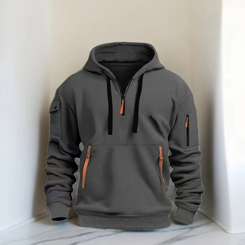 New Shoulder Drop Hooded Sweatshirt Men and Women