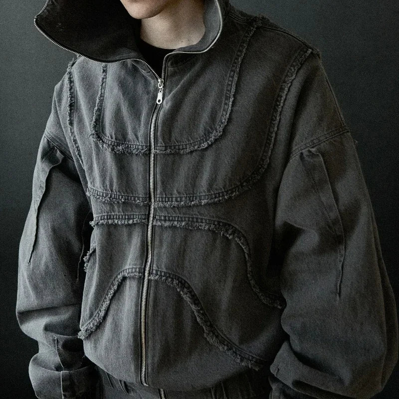 Vintage Denim Jacket for Unisex