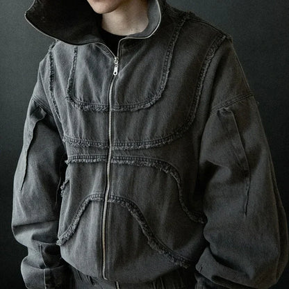 Vintage Denim Jacket for Unisex