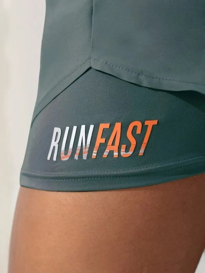 Women's High Rise Yoga Shorts With Elastic