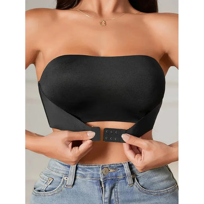 Women's Strapless Front Button Bra