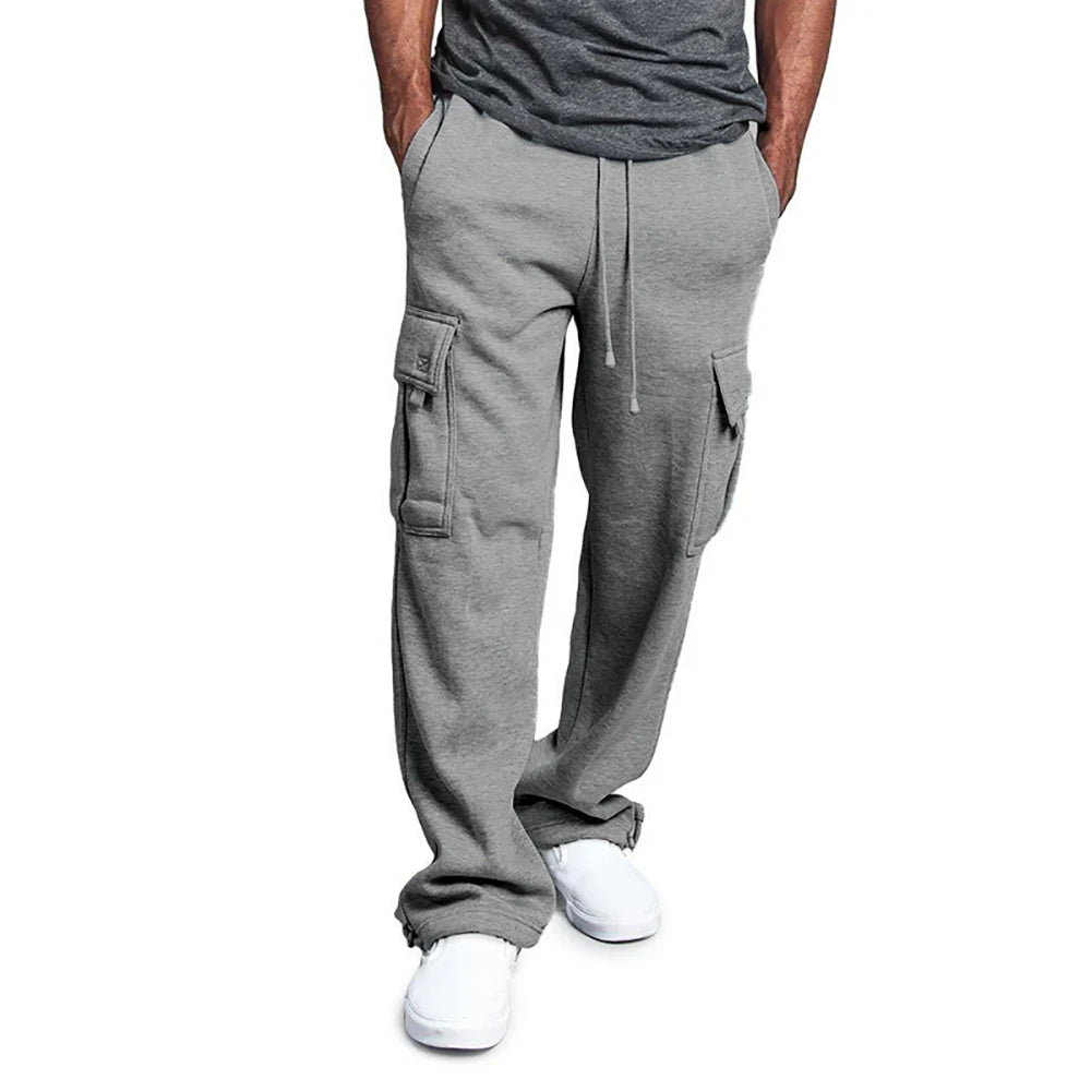 Mens Sweatpants Straight Fit Joggers for Sports