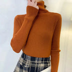 Women Sweater Knitted Soft Pullovers Cashmere