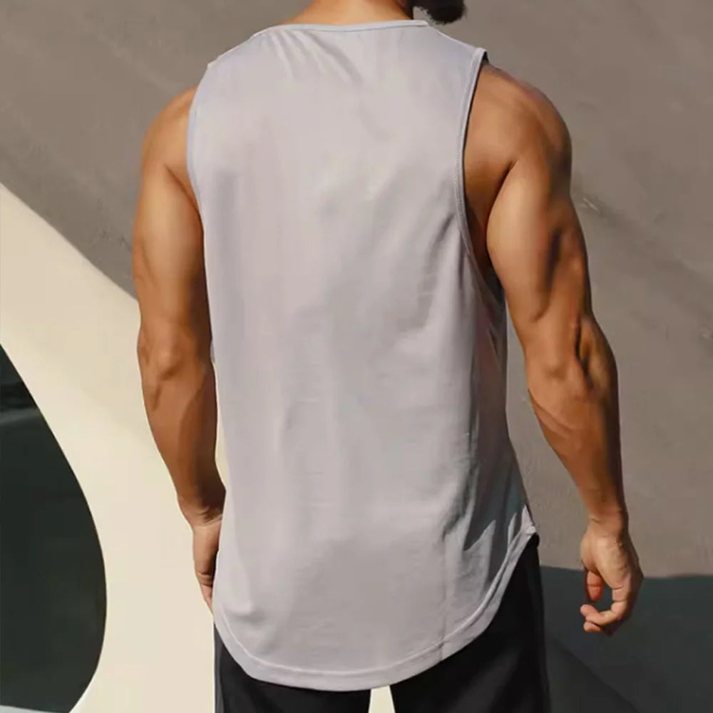 Men's Sleeveless Sports T-Shirt Fitness Vest
