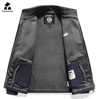 New Men Fleece Jacket Pockets Thicken Polar Jackets Cold-Proof Overcoat Plus Size Women Coat Winter Windbreaker Jackets For Men
