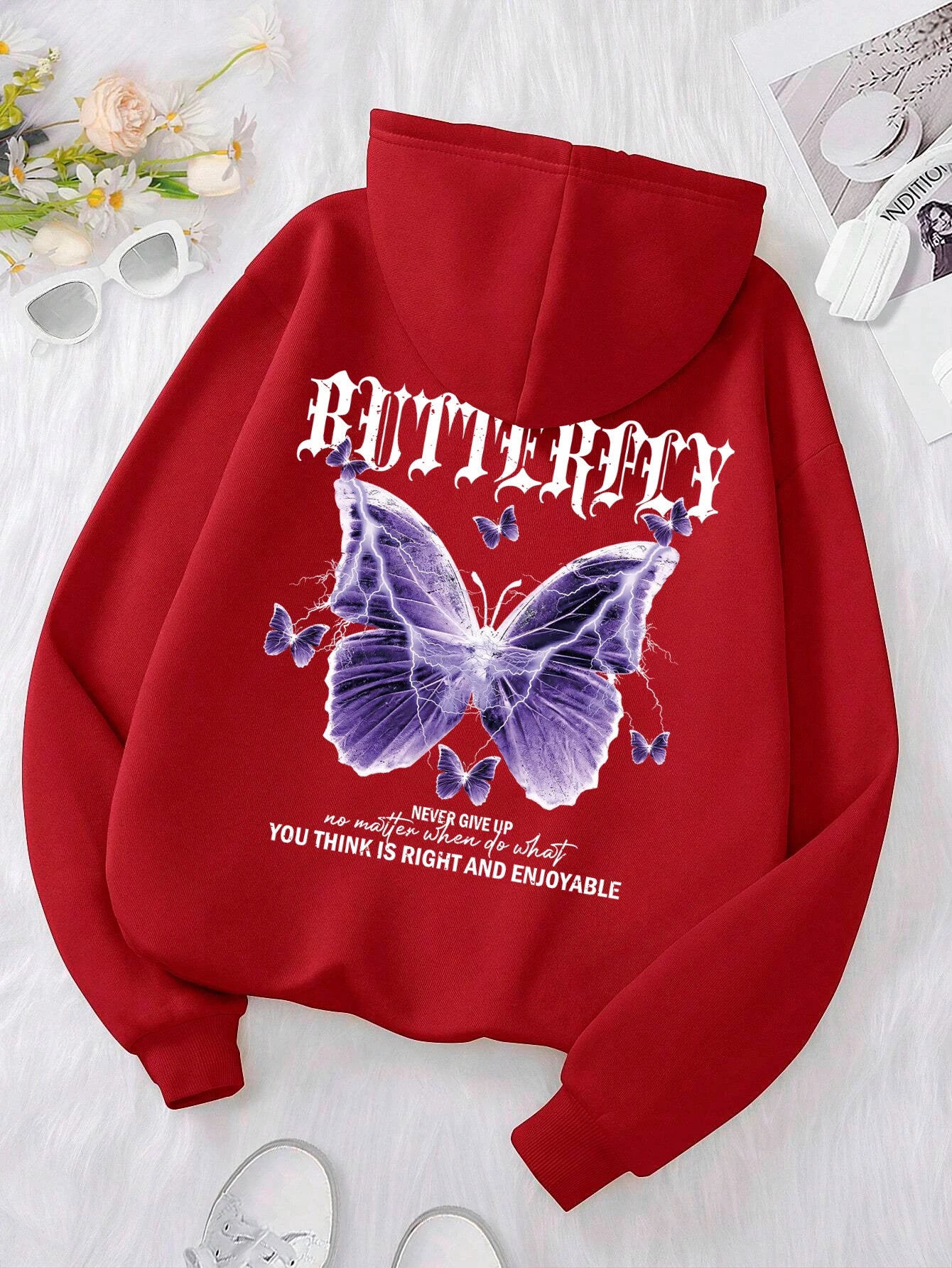 Beautiful Hoodies Women Streetwear