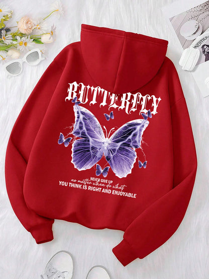 Beautiful Hoodies Women Streetwear