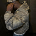 Tracksuit Men New Street Hip Hop Oversized Camo Hoodies