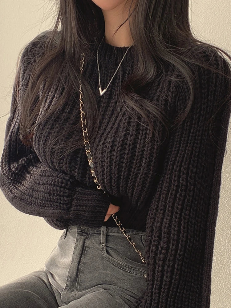 Women Sweater  Knitwear Soft Warm Tops