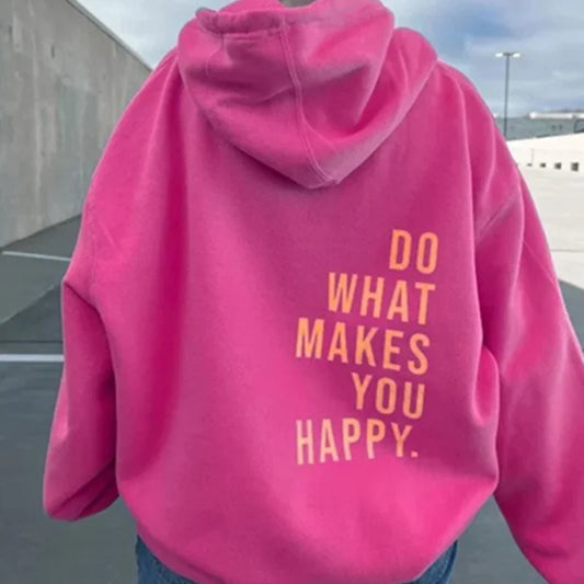 Printing Sweatshirt Fashion Women Street Pullover Warm Soft Hoodies Clothing