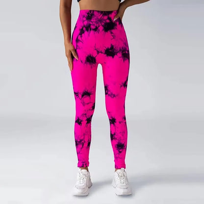 Women Yoga Pants Sport Leggings  High Waist Push Up Woman Tights