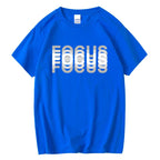 Men's 100% Cotton High Quality Casual Sports Loose Oversized T-shirt Tops