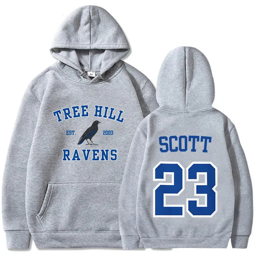 Women Hoodies T with Pocket Keith Scott