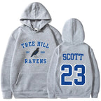 Women Hoodies T with Pocket Keith Scott