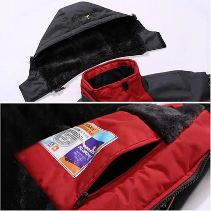 Men Windbreak Plus Thick Warm Coats