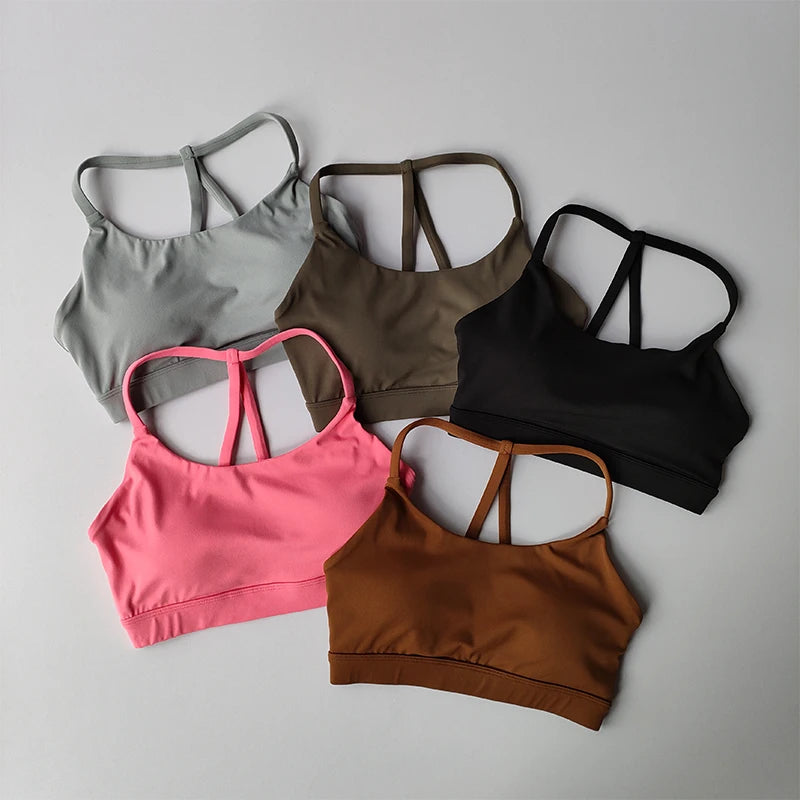 Sports Bra for Women's Sexy Back