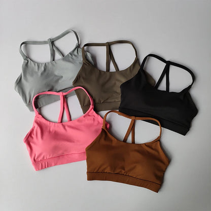 Sports Bra for Women's Sexy Back