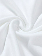 Men's 100% pure cotton print casual comfortable round neck T-shirt top