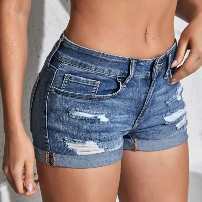 Women's Denim Casual Shorts